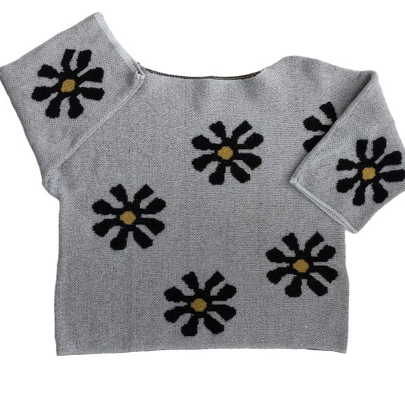 Shein Flower Power Plus Size Sweater 3XL - Picture 1 of 9